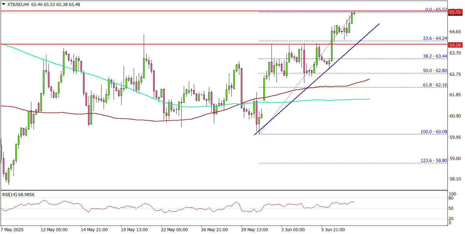 WTI Crude Oil Recovers Lost Ground, More Gains Possible?