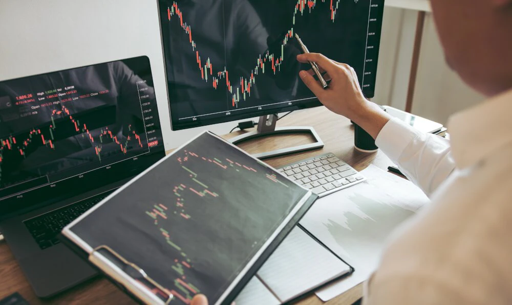 Stop loss example showing risk control on a forex trade