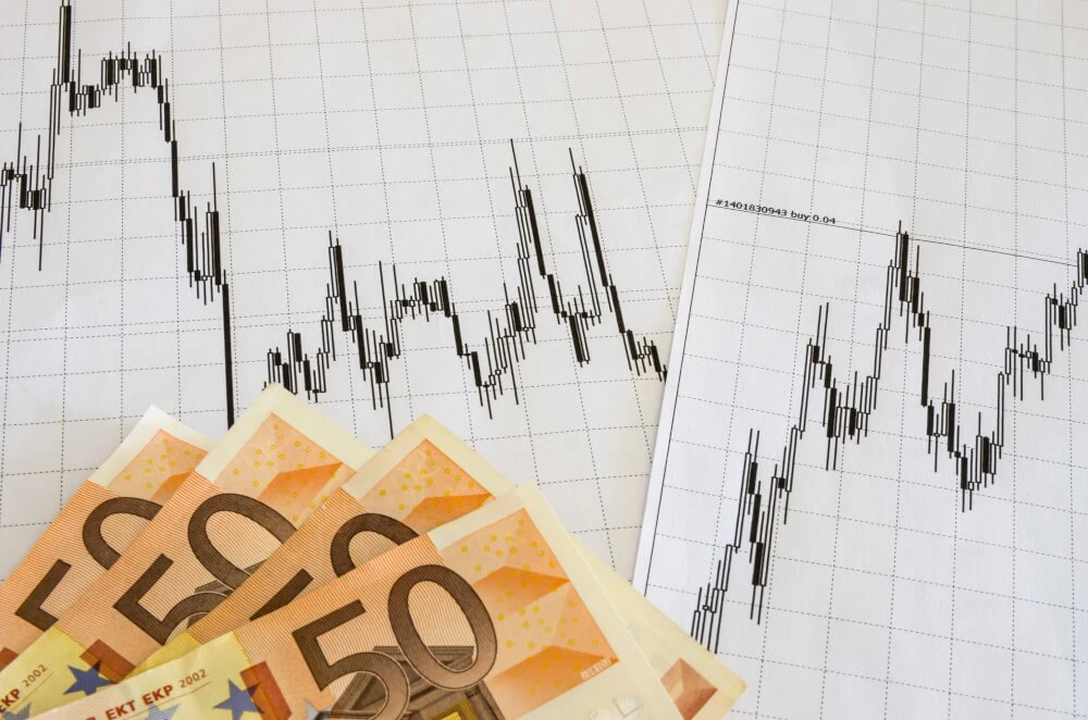 Trader analyzing charts during a focused daily trading session