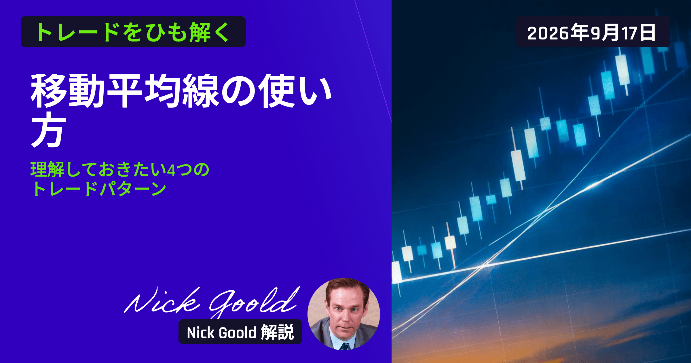 移動平均線の使い方：買い・売りのエントリー戦略