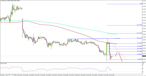 NZDUSD Collapsed after Disappointing the Lower NZ GDP Growth