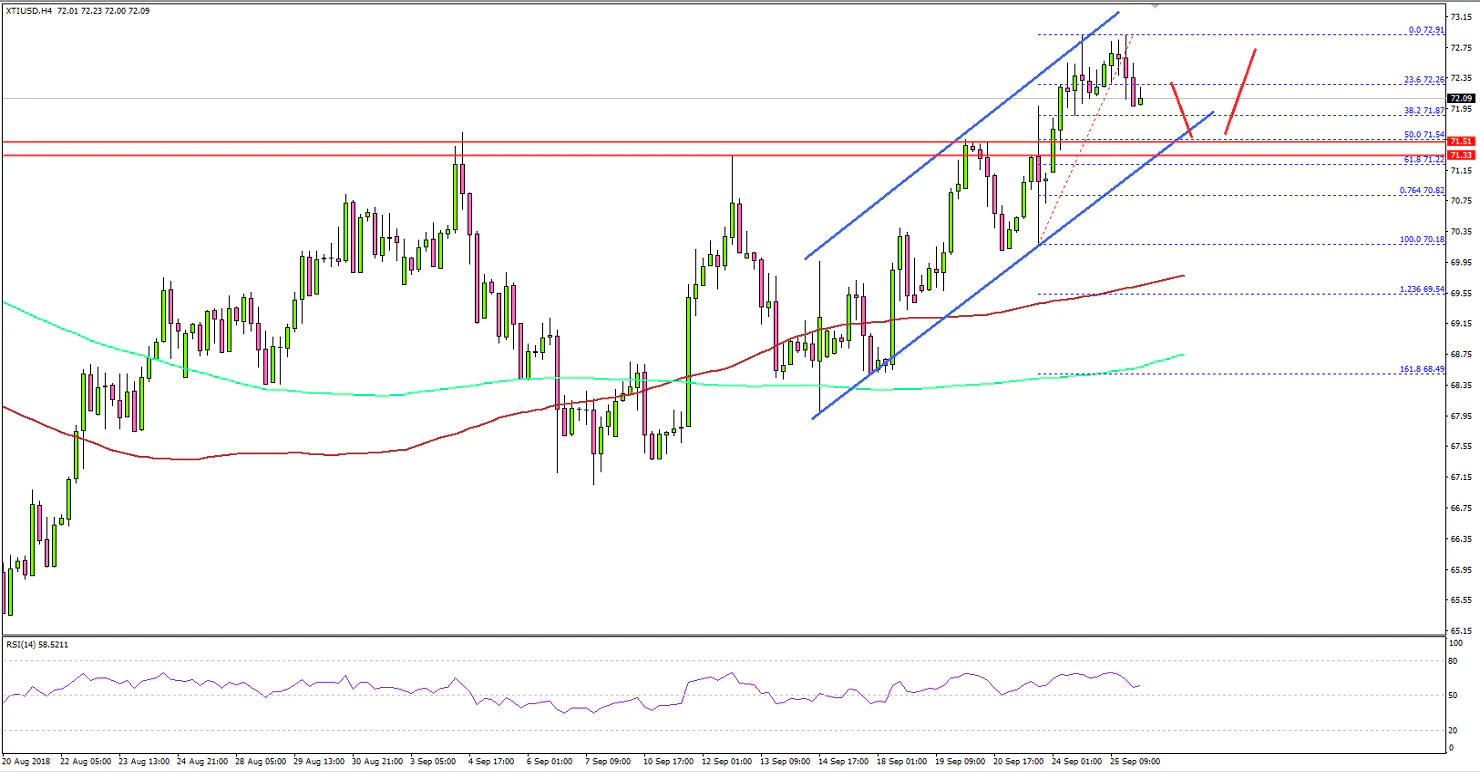 Crude Oil Price Technical Analysis