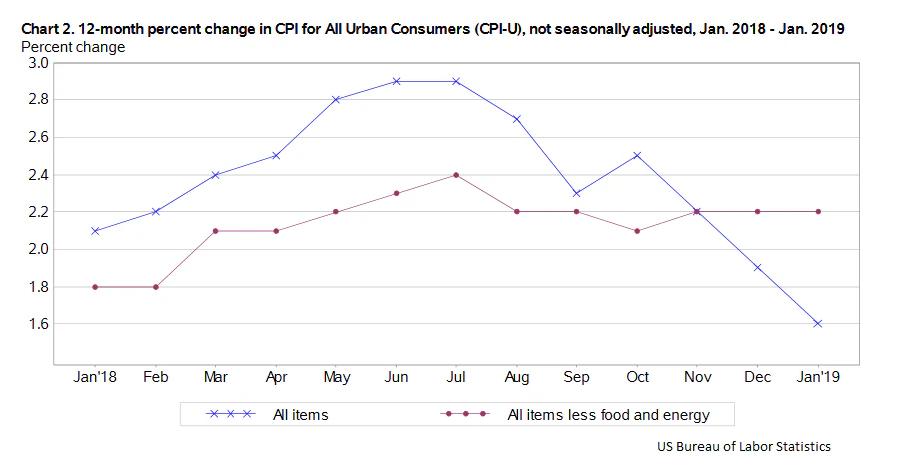 US CPI Jan 2019